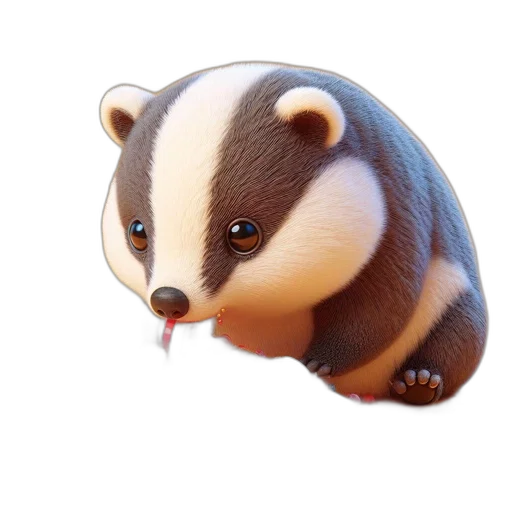 animal, creature, face, food, 3d render, concept art, photorealistic, watercolor transparent PNG cut-out
