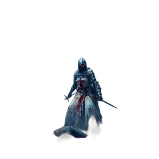 sword, weapon, staff, creature, concept art, fantasy art, pixel art, 3d render transparent PNG cut-out