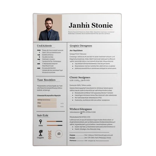 staff, earth tones, graphic, designer, resume transparent PNG cut-out