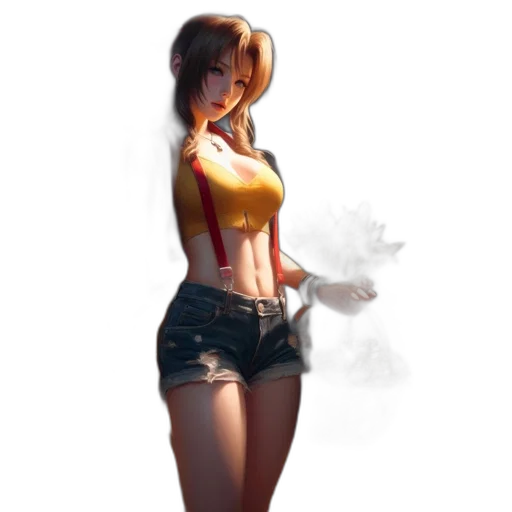 dress, staff, robot, weapon, concept art, 3d render, fantasy art, photorealistic transparent PNG cut-out