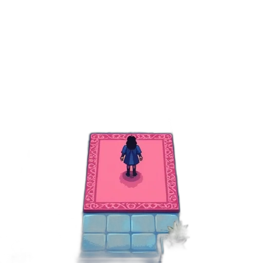 dress, furniture, jewelry, robot, pixel art, 3d render, concept art, vaporwave transparent PNG cut-out