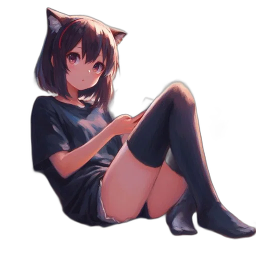 dress, animal, staff, creature, anime, pixel art, fantasy art, concept art transparent PNG cut-out