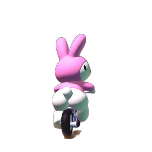 animal, creature, hat, robot, 3d render, vaporwave, concept art, pixel art transparent PNG cut-out