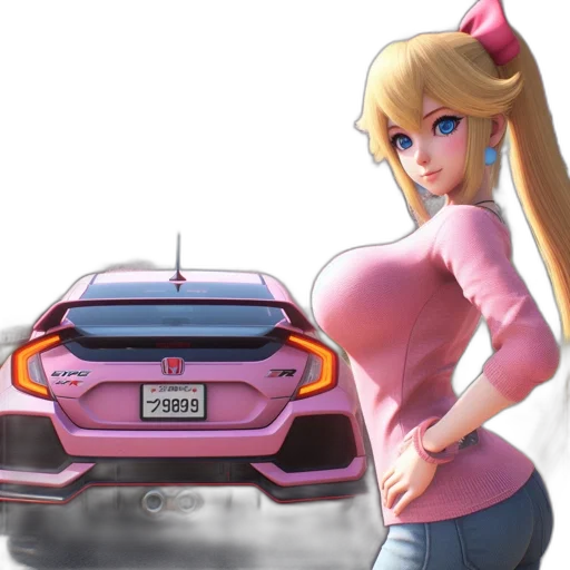 car, weapon, robot, dress, concept art, 3d render, anime, fantasy art transparent PNG cut-out
