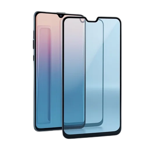 vaporwave, 3d render, pastel, blue transparent PNG cut-out