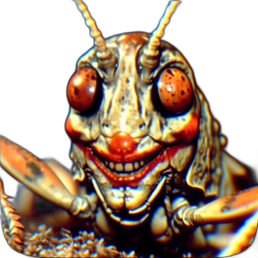 creature, animal, mask, face, 3d render, concept art, photorealistic, pixel art transparent PNG cut-out