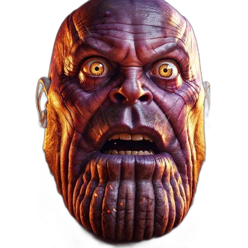 mask, face, creature, crown, 3d render, photorealistic, concept art, fantasy art transparent PNG cut-out