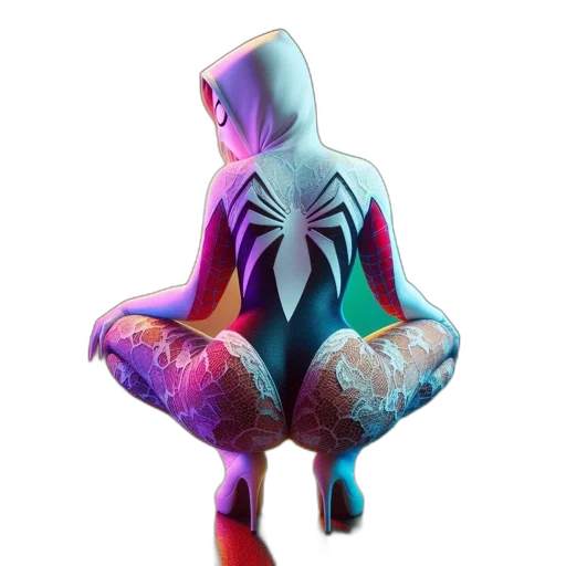 mask, jacket, creature, dress, concept art, 3d render, pixel art, fantasy art transparent PNG cut-out