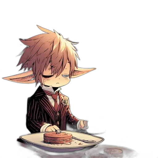 food, staff, watercolor, pixel art, concept art, fantasy art, golden, monochrome transparent PNG cut-out