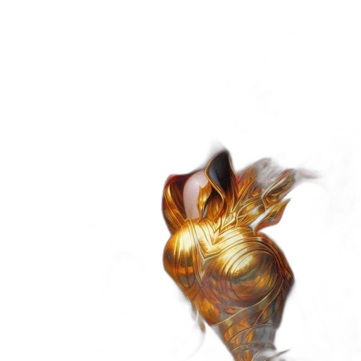 dragon, mask, hair, animal transparent PNG cut-out