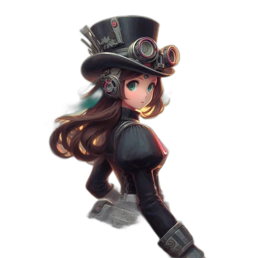 staff, hat, crown, weapon, pixel art, fantasy art, concept art, watercolor transparent PNG cut-out