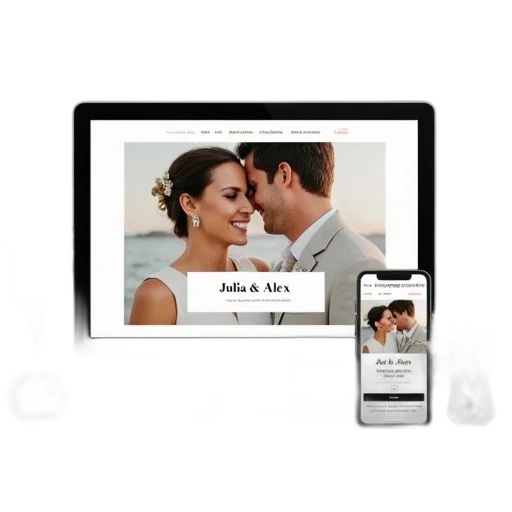 jewelry, modern, wedding, website, design, displayed, computer, screen transparent PNG cut-out