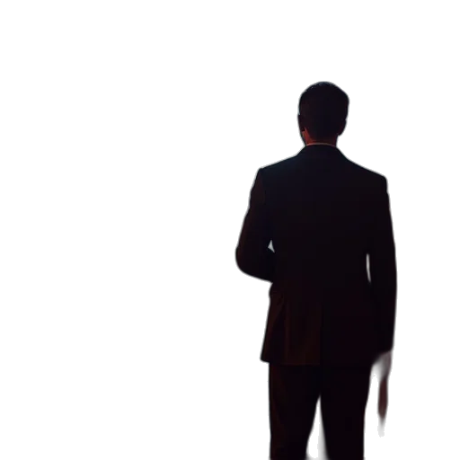 staff, jacket, robot, face transparent PNG cut-out