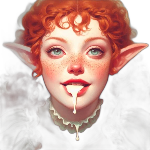 face, staff, jewelry, fantasy art, concept art, photorealistic, watercolor, red transparent PNG cut-out