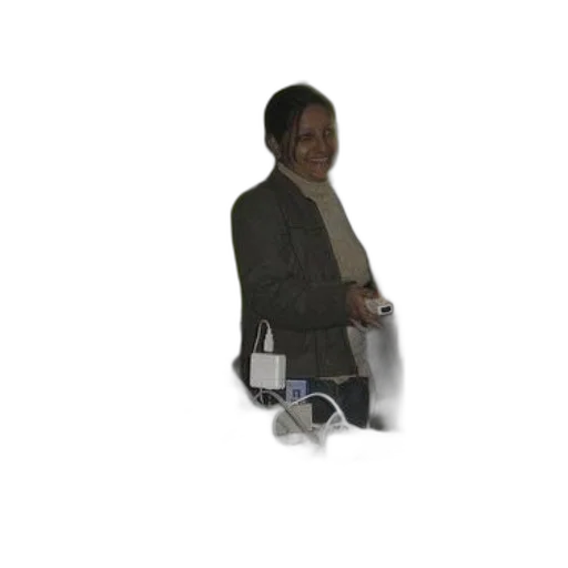 jacket, staff, robot, creature, 3d render, photorealistic, concept art, vaporwave transparent PNG cut-out