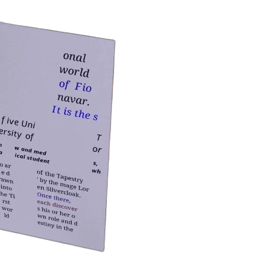 poster, university, tor, featuring, description, world, fionavar, connection transparent PNG cut-out