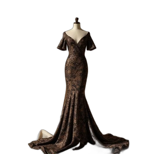dress, jewelry, earth tones, colette transparent PNG cut-out
