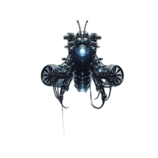 robot, jewelry, creature, crown, concept art, 3d render, cyberpunk, fantasy art transparent PNG cut-out