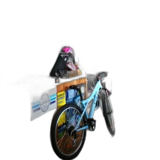 robot, weapon, 3d render, concept art, photorealistic, pixel art, bicycle, shop transparent PNG cut-out