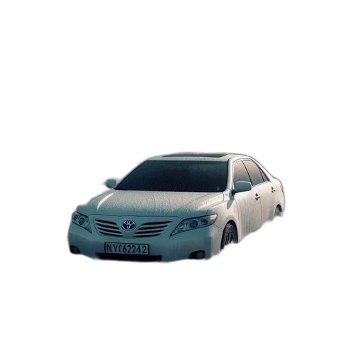 car, animal, staff, 3d render, photorealistic, vaporwave, concept art, white transparent PNG cut-out