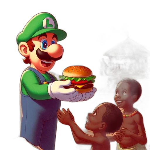 food, weapon, mask, face, concept art, pixel art, 3d render, photorealistic transparent PNG cut-out