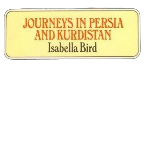 jewelry, cover, journeys, persia, kurdistan, isabella, bird, features transparent PNG cut-out