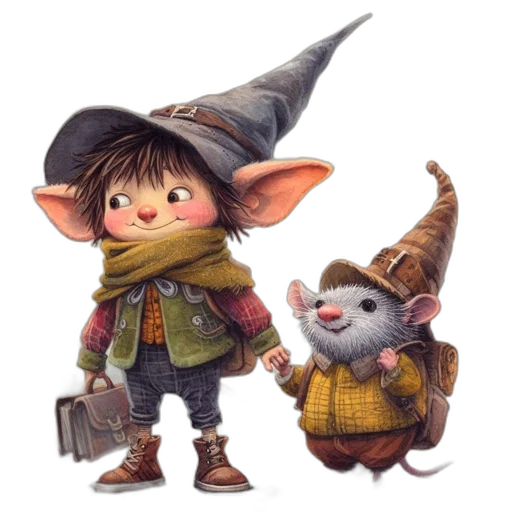 staff, concept art, fantasy art, watercolor, 3d render, snow, quaint, village transparent PNG cut-out