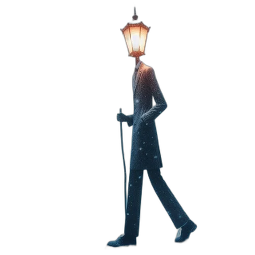 staff, umbrella, mask, robot, concept art, pixel art, 3d render, cartoon transparent PNG cut-out