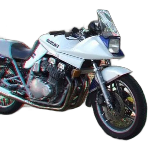 photorealistic, 3d render, concept art, white, suzuki, motorcycle, chrome, accents transparent PNG cut-out