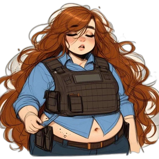 jacket, dress, weapon, pixel art, anime, concept art, cartoon, animated transparent PNG cut-out