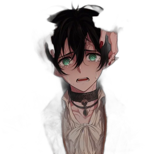staff, creature, face, mask, anime, watercolor, concept art, pixel art transparent PNG cut-out