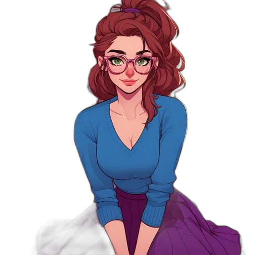 dress, cartoon, concept art, pixel art, anime, pastel, colorful, blue transparent PNG cut-out