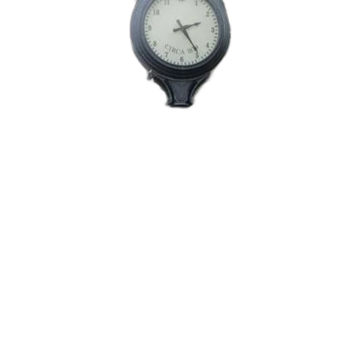 jewelry, staff, weapon, furniture, 3d render, photorealistic, black, clock transparent PNG cut-out