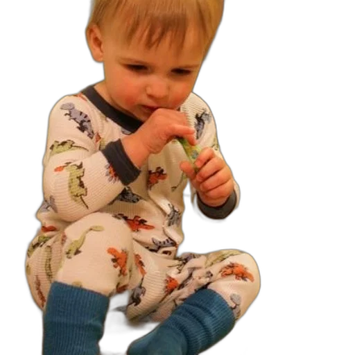 shoes, child, pajamas, dinosaurs transparent PNG cut-out