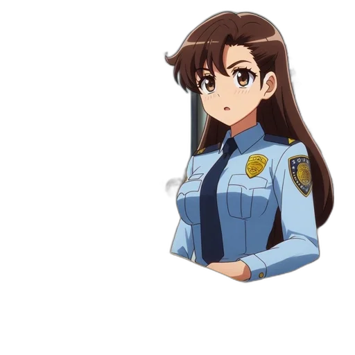 staff, weapon, jacket, robot, anime, pixel art, cartoon, concept art transparent PNG cut-out