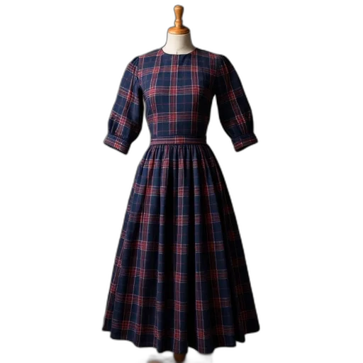 dress, jacket, perfect, navy, plaid transparent PNG cut-out