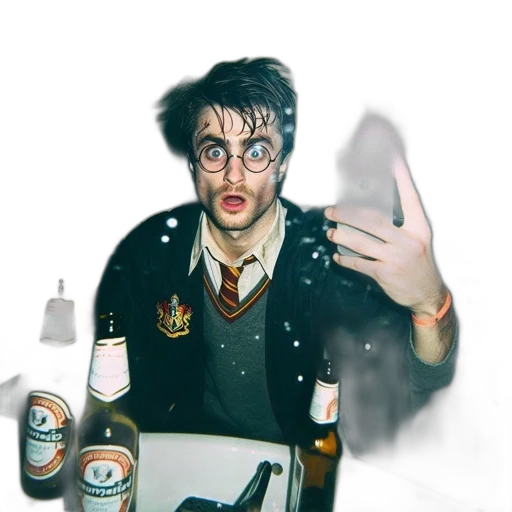 jacket, creature, bottle, staff, concept art, pixel art, 3d render, photorealistic transparent PNG cut-out