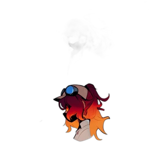 dragon, mask, crown, hair, concept art, pixel art, fantasy art, vaporwave transparent PNG cut-out