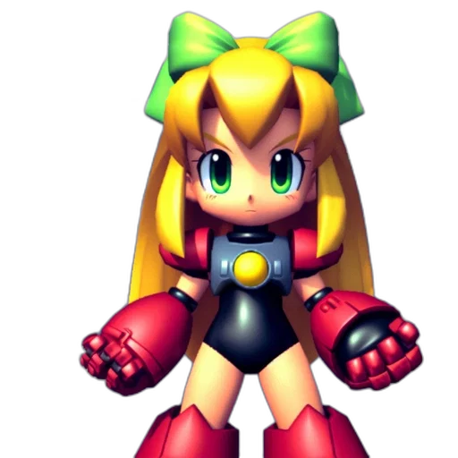 robot, weapon, pixel art, 3d render, concept art, anime, anime-style, female transparent PNG cut-out
