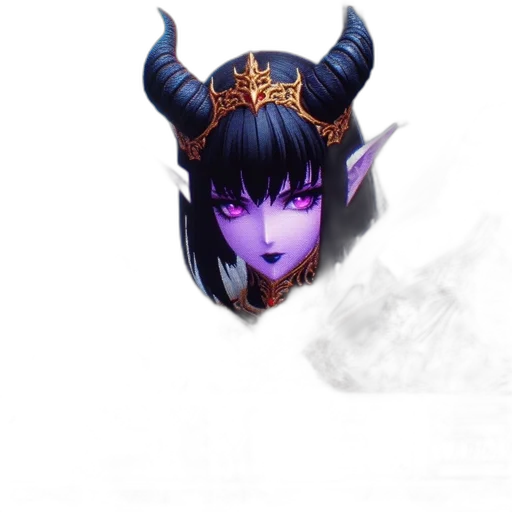 dragon, mask, face, staff transparent PNG cut-out