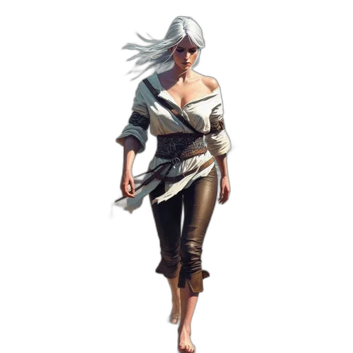 sword, staff, weapon, dress, concept art, fantasy art, comic book art, pixel art transparent PNG cut-out
