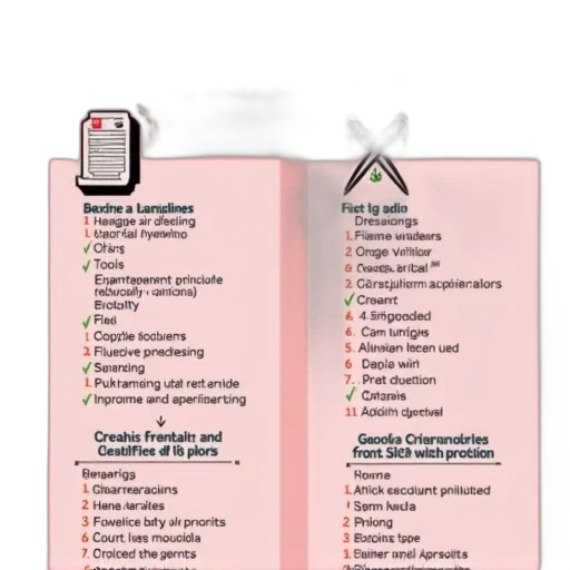 stylized, poster, pink, background, featuring, list, first, aid transparent PNG cut-out