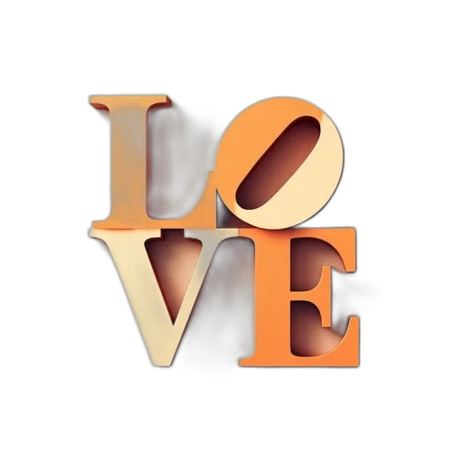 jewelry, 3d render, photorealistic, first, image, displays, word, love transparent PNG cut-out