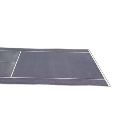 3d render, tennis, match, taking, place, court, sponsored, sap transparent PNG cut-out