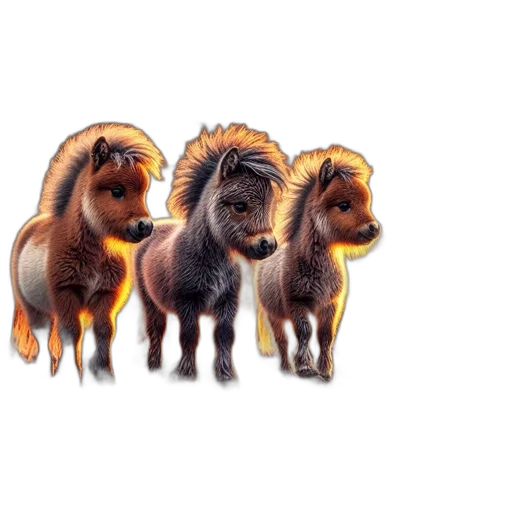 animal, hair, crown, 3d render, concept art, fantasy art, pixel art, three transparent PNG cut-out
