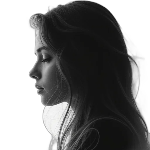 face, dress, hair, crown, photorealistic, pencil sketch, oil painting, concept art transparent PNG cut-out