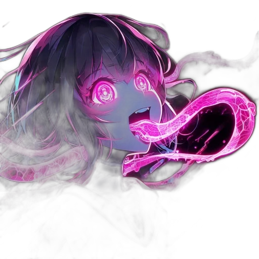 mask, dragon, creature, face, concept art, fantasy art, vaporwave, anime transparent PNG cut-out