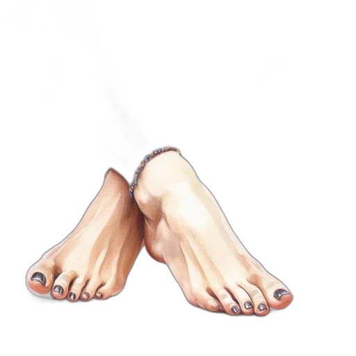 shoes, staff, jewelry, creature, photorealistic, watercolor, oil painting, 3d render transparent PNG cut-out