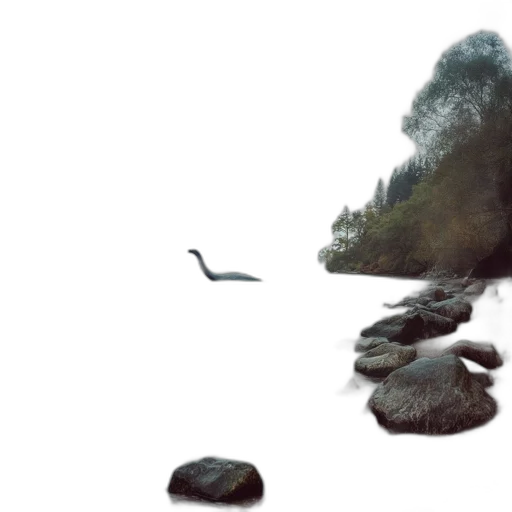 creature, dragon, animal, concept art, photorealistic, fantasy art, watercolor, fog transparent PNG cut-out
