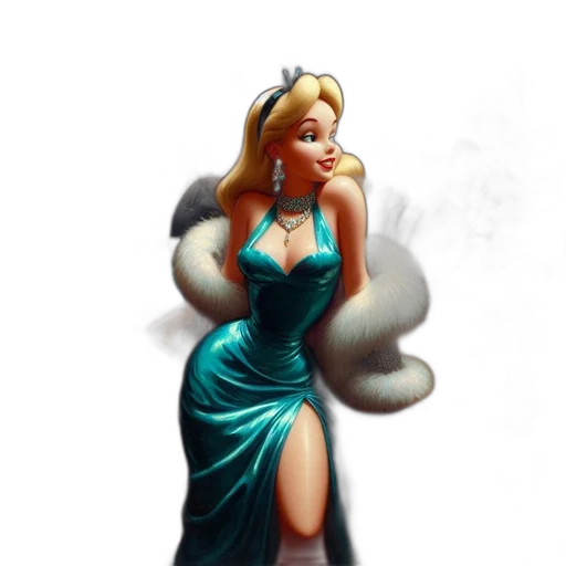 dress, jewelry, fantasy art, concept art, comic book art, photorealistic, fire, fog transparent PNG cut-out